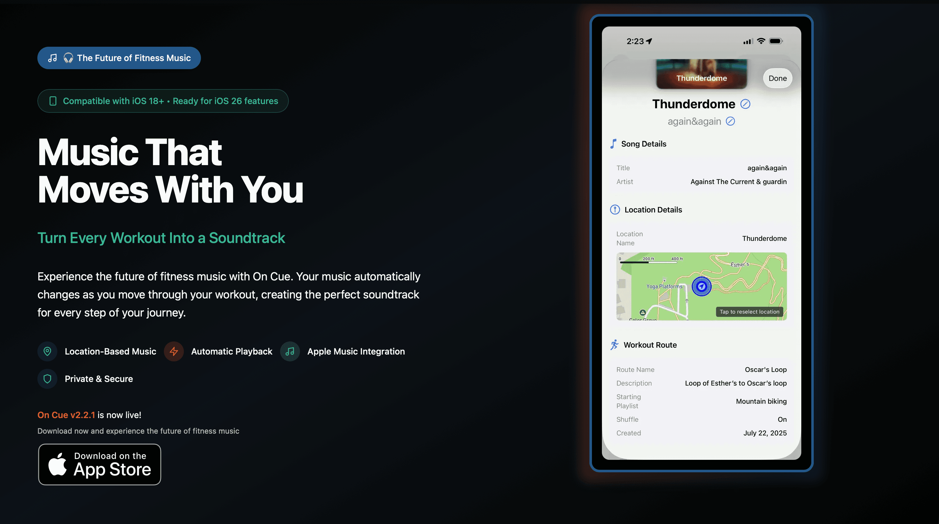 On Cue Music Player